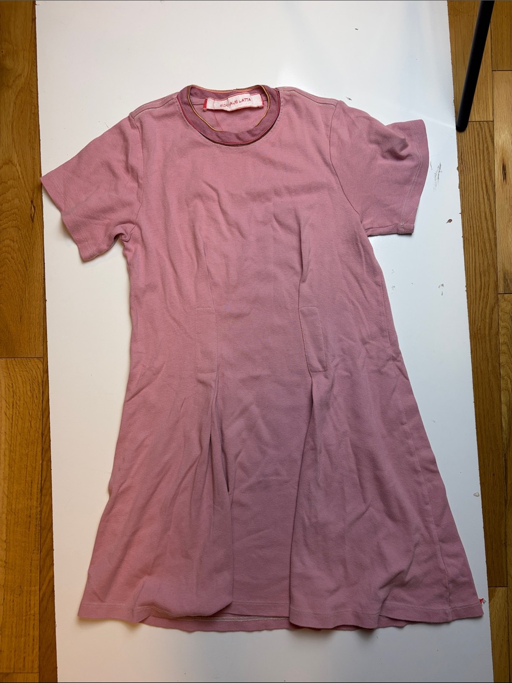 Eckhaus Latta Short-Sleeve Dress sz S